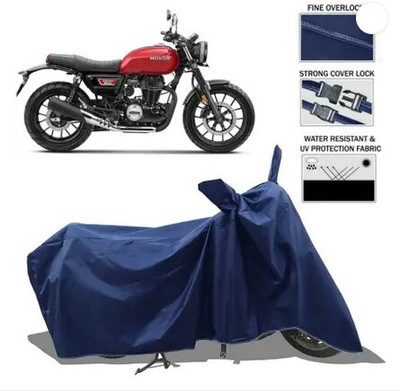 Tritika Waterproof Two Wheeler Cover for Honda(Hness CB350, Blue)
