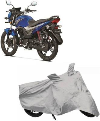 APNEK Two Wheeler Cover for Honda(CB Shine, Silver)