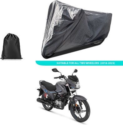 PAGORA Two Wheeler Cover for Hero(Glamour i3s BS6, Grey)