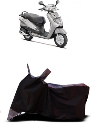 VESMEI Two Wheeler Cover for Hero(Duet VX 110CC BS6, Grey)