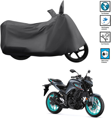 PAGORA Waterproof Two Wheeler Cover for Yamaha(MT-03, Grey)