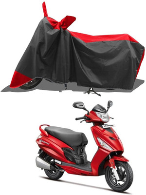 SPECTUS Two Wheeler Cover for Hero(Moto Corp Duet, Red)