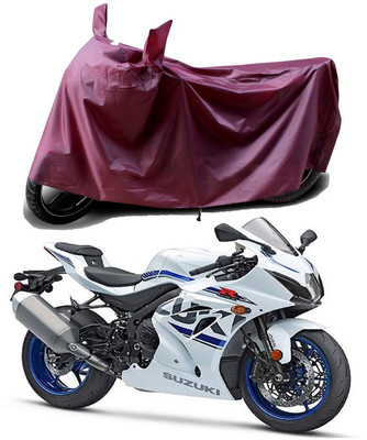 THE REAL ARV Waterproof Two Wheeler Cover for Suzuki(GSX-R1000 ABS, Maroon)