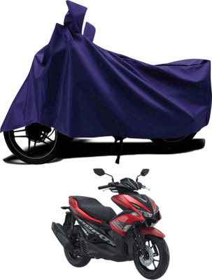AASHTIK MART Waterproof Two Wheeler Cover for Yamaha(Aerox 155 Maxi, Blue)