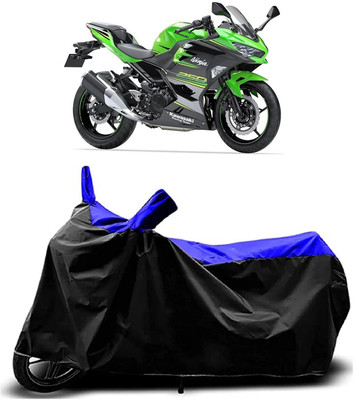 VESMEI Two Wheeler Cover for Kawasaki(Ninja 250, Blue)