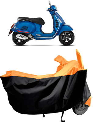Amexride Two Wheeler Cover for Vespa(GTS Super 300 BS6, Multicolor)