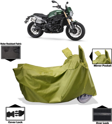 Amexride Two Wheeler Cover for Benelli(Leoncino 800, Multicolor)