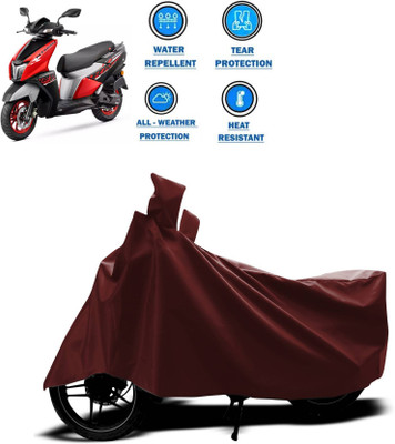KEDIT Two Wheeler Cover for TVS(NTORQ, Maroon)