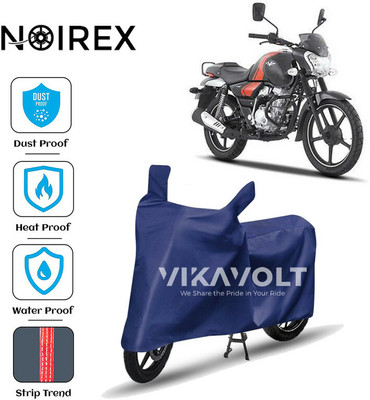 NOIREX Waterproof Two Wheeler Cover for Bajaj(V12, Blue)