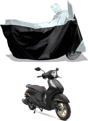 Amexride Two Wheeler Cover for Yamaha(Fascino 125 FI, Multicolor)