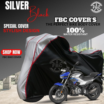 AutoGalaxy Waterproof Two Wheeler Cover for Hero(Xtreme 160 R, Black, White)