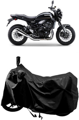 MMSSTAR Waterproof Two Wheeler Cover for Kawasaki(Z900RS BS6, Black)