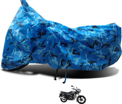 Euro Care Waterproof Two Wheeler Cover for Bajaj(Discover 100 DTS-i, Blue)
