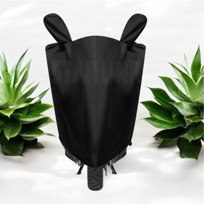 Starlink Waterproof Two Wheeler Cover for Hero(Destini 125, Black)