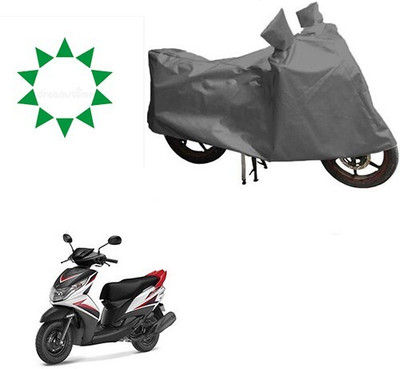 DeepShakshi AUTOMOTIVE Waterproof Two Wheeler Cover for Yamaha(Ray Z, Grey)