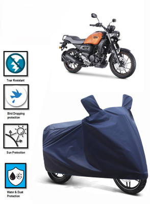 DeepShakshi AUTOMOTIVE Two Wheeler Cover for Yamaha(FZ-X, Blue)