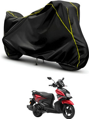 CODOKI Waterproof Two Wheeler Cover for Yamaha(Ray ZR, Black, Black)