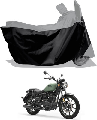 Amexride Two Wheeler Cover for Royal Enfield(Meteor 350, Multicolor)