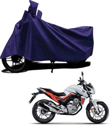 KEDIT Waterproof Two Wheeler Cover for Honda(CB300R, Blue)