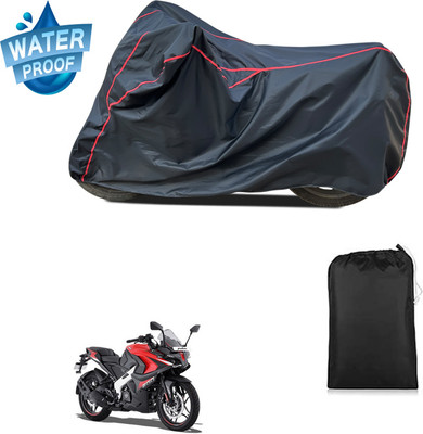 CODOKI Waterproof Two Wheeler Cover for Bajaj(Pulsar RS200 BS6, Black)