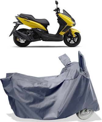 Amexride Two Wheeler Cover for Yamaha(Majesty S 155 maxi, Grey)