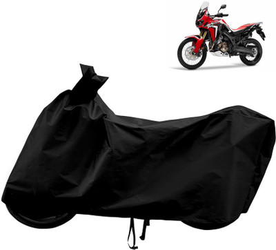 Horseyaart Waterproof Two Wheeler Cover for Honda(CRF1000L Africa Twin BS6, Black)