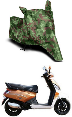 Furious3D Two Wheeler Cover for Mahindra(Gusto 125, Multicolor)