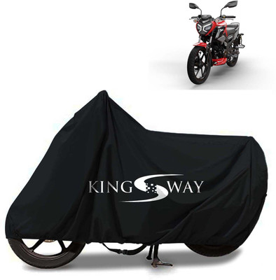 Kingsway Waterproof Two Wheeler Cover for TVS(Raider, Black)