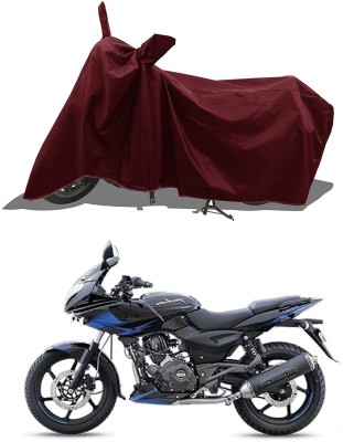 APNEK Waterproof Two Wheeler Cover for Bajaj(Pulsar 220F, Maroon)