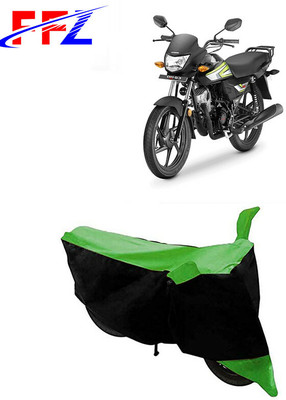 FFZ Two Wheeler Cover for Honda(CD deluxe, Black, Green)