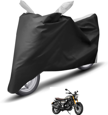 Caronix Waterproof Two Wheeler Cover for TVS(Silver)