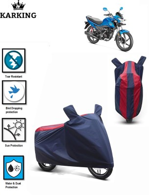 KARKING Waterproof Two Wheeler Cover for Honda(Livo, Red, Blue)