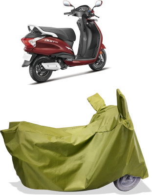 Amexride Two Wheeler Cover for Hero(Duet 125CC, Maroon)