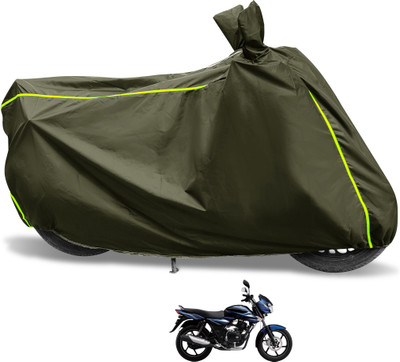 Euro Care Waterproof Two Wheeler Cover for Bajaj(Discover 135, Green)
