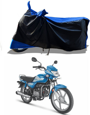 DeepShakshi AUTOMOTIVE Waterproof Two Wheeler Cover for Hero(HF, Blue)
