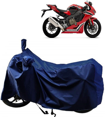 MMSSTAR Waterproof Two Wheeler Cover for Honda(CBR 1000RR, Blue)