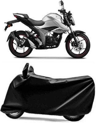 V VINTON Two Wheeler Cover for Suzuki(Gixxer, Black)