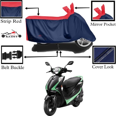 KEDIT Two Wheeler Cover for Hero(Electric Optima DX, Red, Blue)