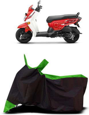 VESMEI Two Wheeler Cover for Honda(Cliq, Green)