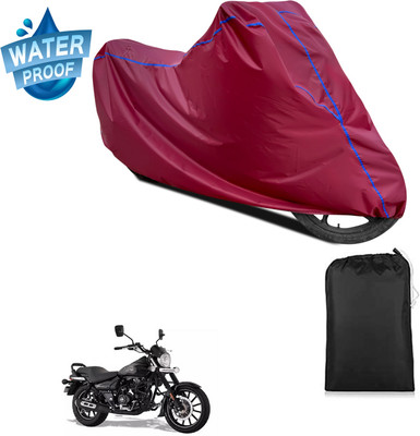 PAGORA Waterproof Two Wheeler Cover for Bajaj(Avenger Street 160, Maroon)