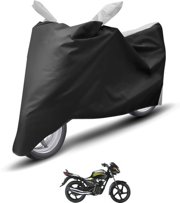 Caronix Waterproof Two Wheeler Cover for TVS(Star City, Silver)