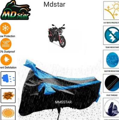 Mdstar Waterproof Two Wheeler Cover for TVS(Jupiter, Blue)