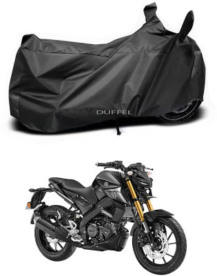 Duffel Two Wheeler Cover for Yamaha(MT 15 New BS6, Black)