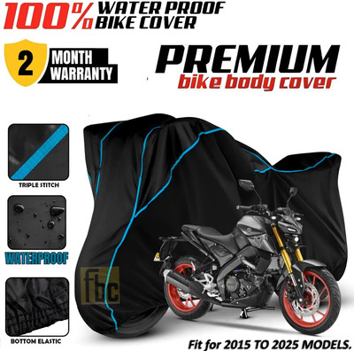 FBC Waterproof Two Wheeler Cover for Yamaha(MT 15 New BS6, Grey, Multicolor)