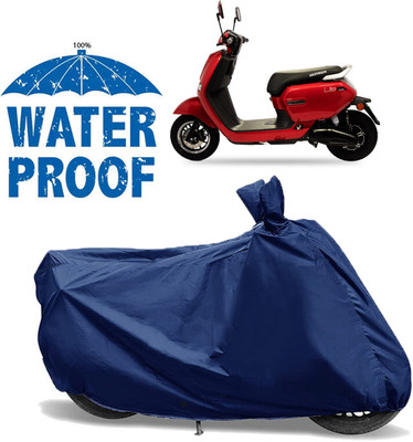 AUTOCAD Waterproof Two Wheeler Cover for Okinawa(Lite, Blue)