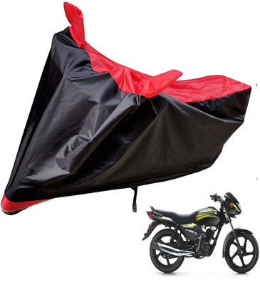 smwzxyu Waterproof Two Wheeler Cover for TVS(Star, Black, Red)