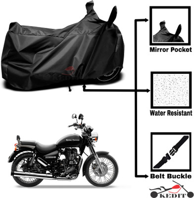 KEDIT Two Wheeler Cover for Universal For Bike(Electric, Black)
