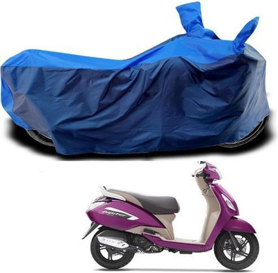 DeepShakshi AUTOMOTIVE Waterproof Two Wheeler Cover for TVS(Jupiter, Blue)