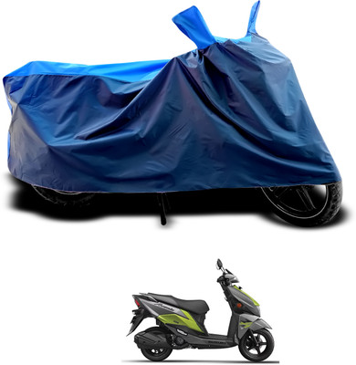 CODOKI Waterproof Two Wheeler Cover for Suzuki(Avenis 125, Black, Blue)