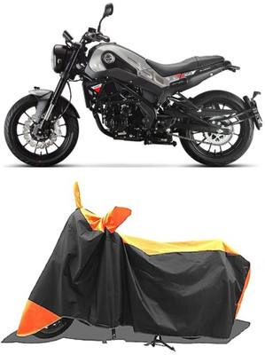 GROFATIK Two Wheeler Cover for Benelli(Leoncino 250, Orange)